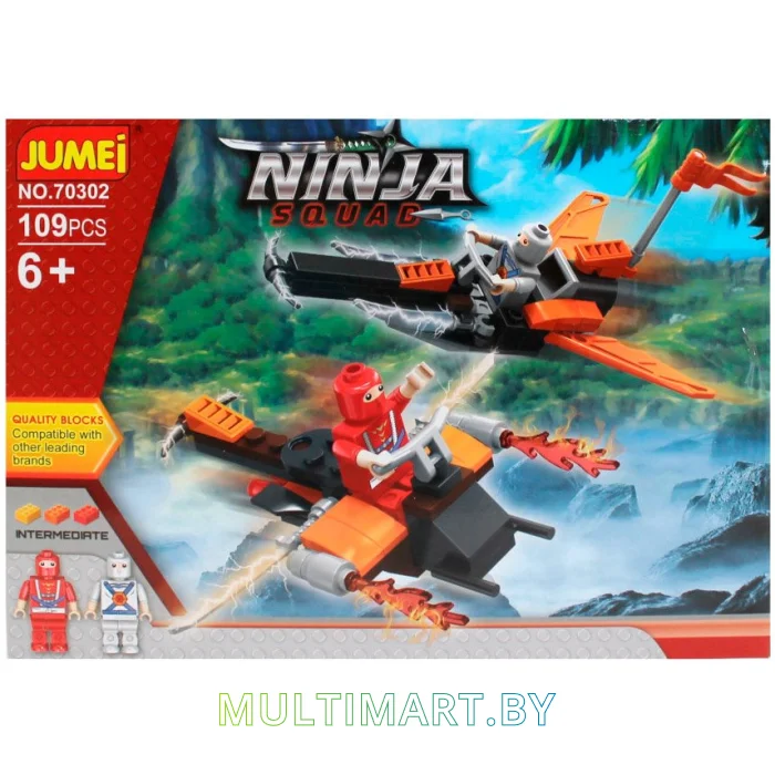 Конструктор Jumei N-400 Ниндзя (109 деталей)